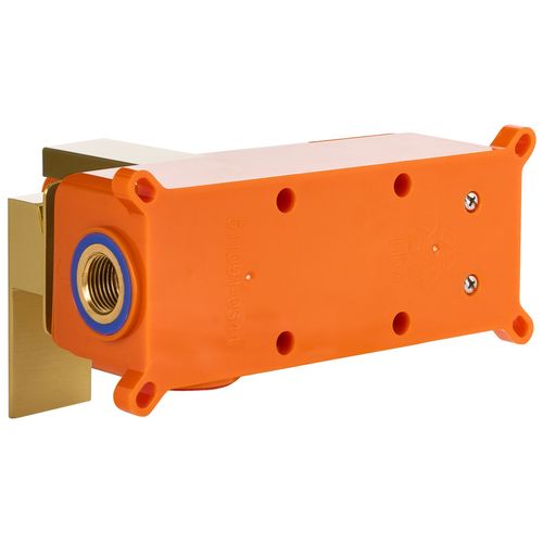 Robinet De Lavabo Mural Antofagasta Laiton Doré