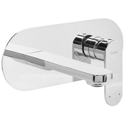 Robinet De Lavabo Mural Chapala Laiton Argenté