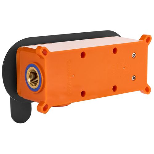 Robinet De Lavabo Mural Chapala Laiton Noir