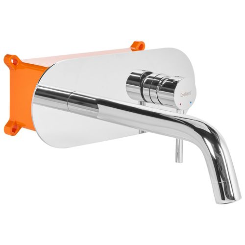 Robinet De Lavabo Mural Guaiba Laiton Argenté