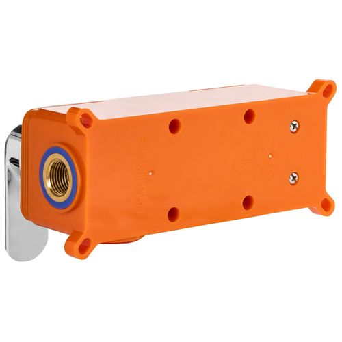 Robinet De Lavabo Mural Guatavia Laiton Argenté