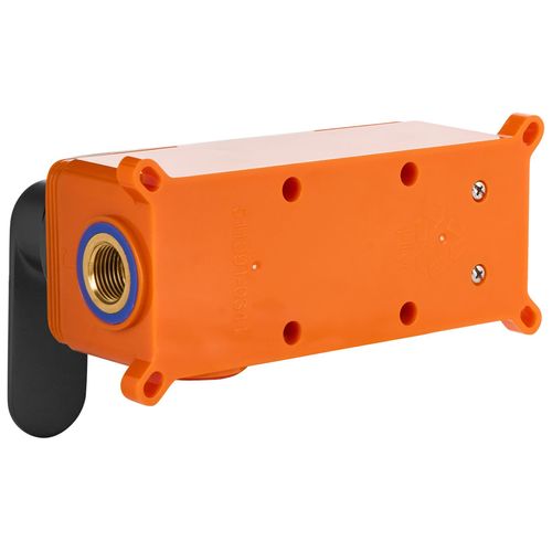 Robinet De Lavabo Mural Guatavia Laiton Noir