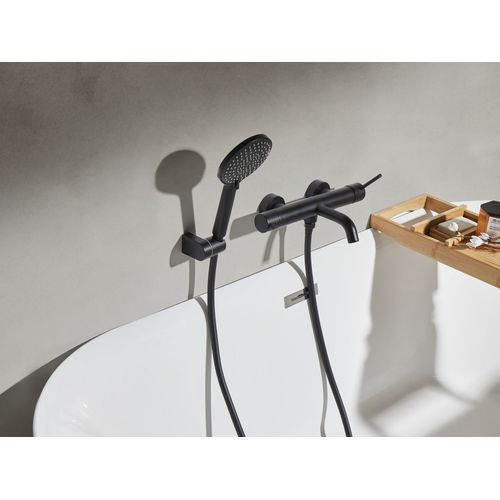 Robinet De Douche Mural Meliquina Noir