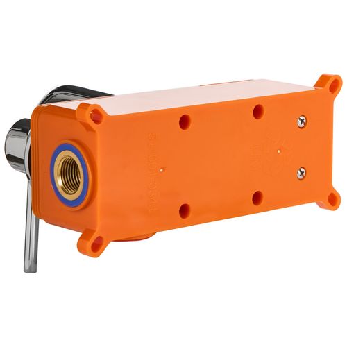 Robinet De Lavabo Mural Traful Laiton Argenté