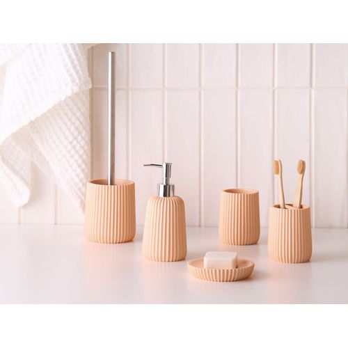 Set De 5 Accessoires De Salle De Bain Pozuzo Orange