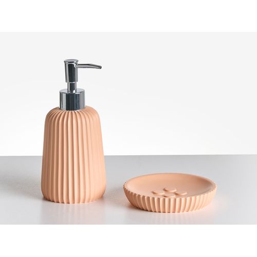 Set De 5 Accessoires De Salle De Bain Pozuzo Orange