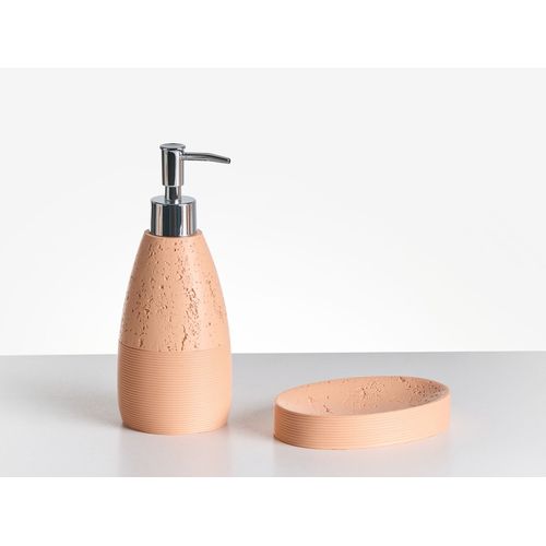 Set De 5 Accessoires De Salle De Bain Yarapa Orange