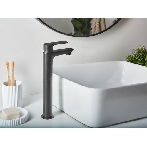 Robinet Mitigeur De Lavabo Chimbote Laiton Noir