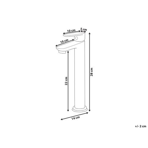 Robinet Mitigeur De Lavabo Chimbote Laiton Noir