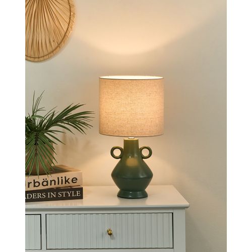 Lampe à Poser Kerulen Céramique Vert