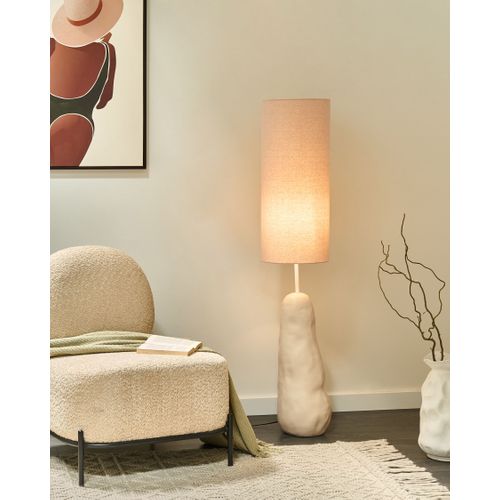 Lampadaire Selb Céramique Beige Clair