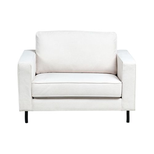 Fauteuil Savalen Tissu Blanc Cassé