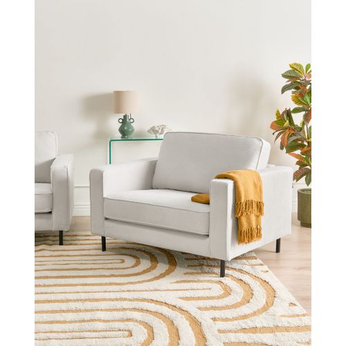 Fauteuil Savalen Tissu Blanc Cassé