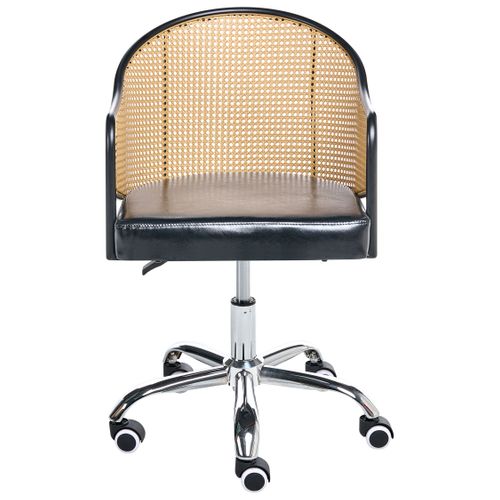 Chaise De Bureau Redding Cuir Pu Noir