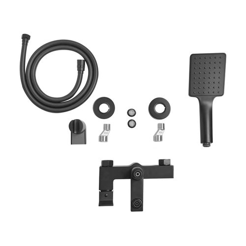 Robinet De Douche Mural Balneario Noir