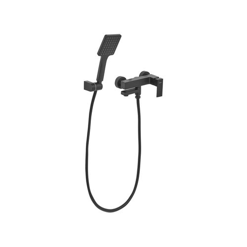 Robinet De Douche Mural Balneario Noir