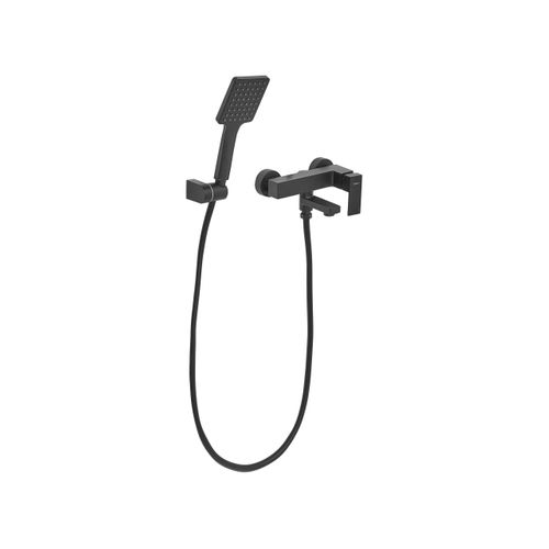 Robinet De Douche Mural Balneario Noir
