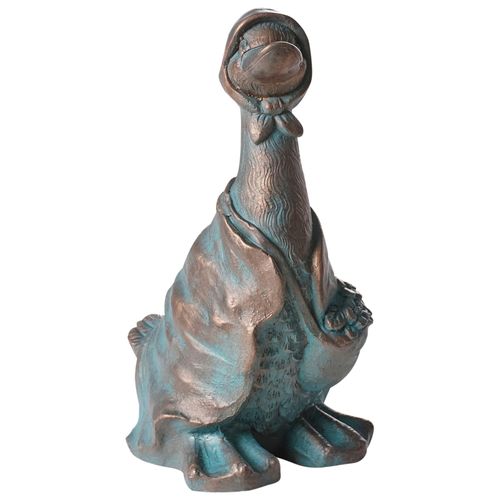 Statue De Jardin Baleya Canard Marron