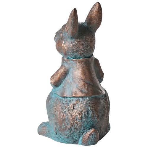 Statue De Jardin Tondon Lapin Marron