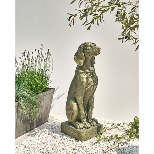 Statue De Jardin Nairobi Chien Vert