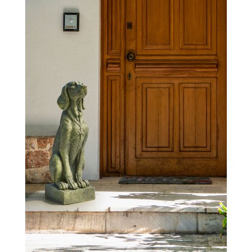 Statue De Jardin Nairobi Chien Vert