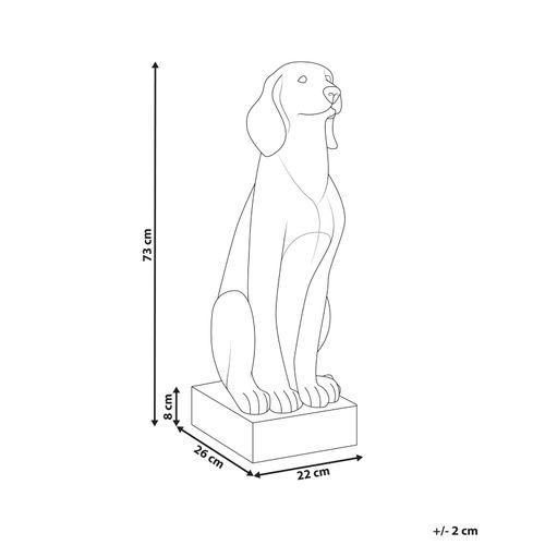 Statue De Jardin Nairobi Chien Vert