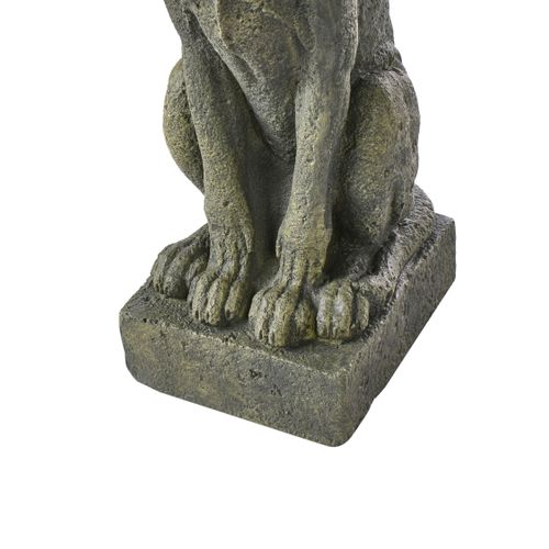 Statue De Jardin Nairobi Chien Vert