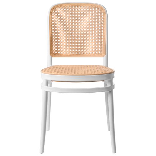 Lot De 4 Chaises De Jardin Plose Blanc/beige