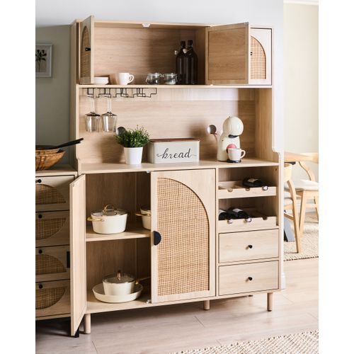 Buffet De Cuisine Campbellton 120 Cm Marron Clair