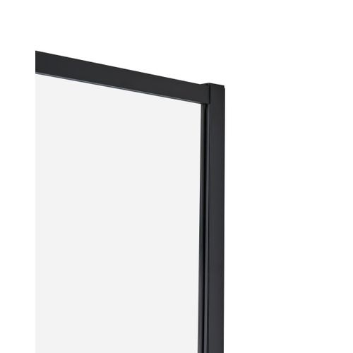 Parois De Douche Aculeo 90 X 195 Cm Noir