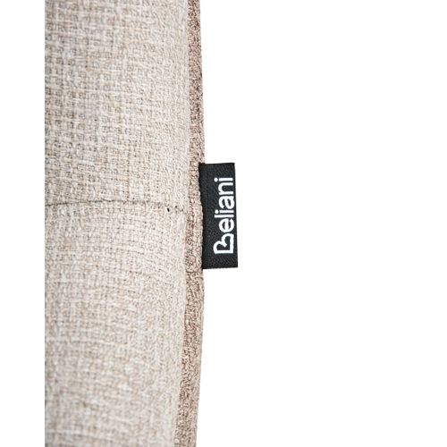 Lot De 2 Chaises De Salle à Manger Lorida Tissu Beige