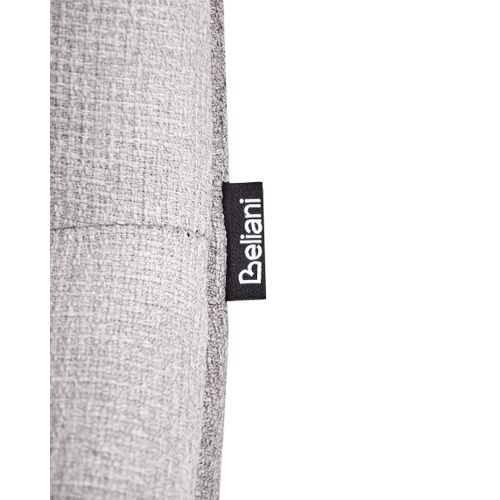 Lot De 2 Chaises De Salle à Manger Lorida Tissu Gris Clair