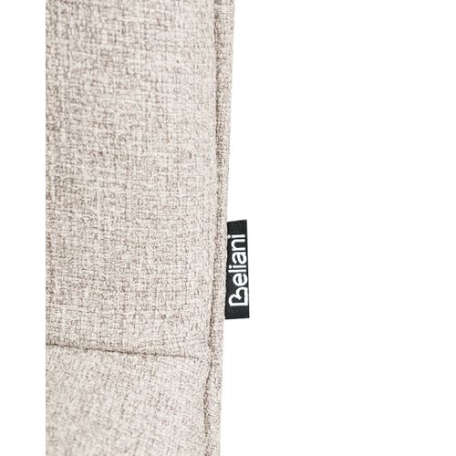 Lot De 2 Chaises De Salle à Manger Carver Tissu Beige