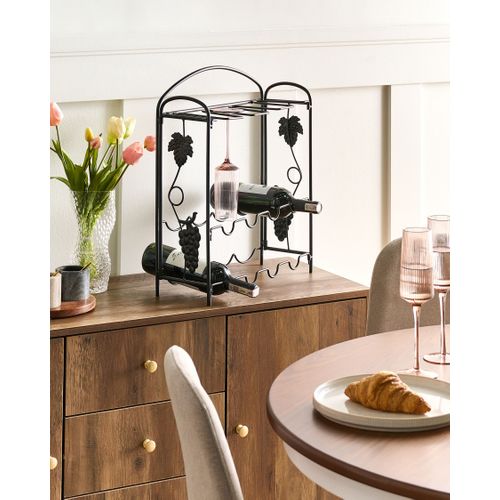 Porte-bouteille Donegal Métal Noir