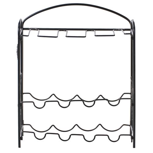 Porte-bouteille Donegal Métal Noir