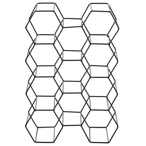 Porte-bouteille Tralee Métal Noir