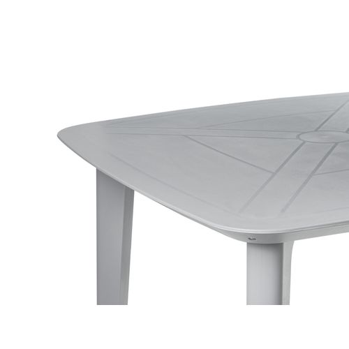Table De Salle à Manger De Jardin Sorico 86 Cm 86 Cm Gris
