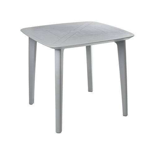 Table De Salle à Manger De Jardin Sorico 86 Cm 86 Cm Gris