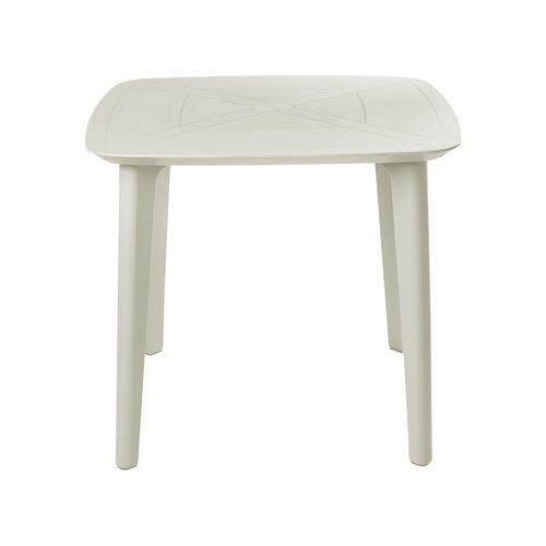 Table De Salle à Manger De Jardin Sorico 86 Cm 86 Cm Beige Clair