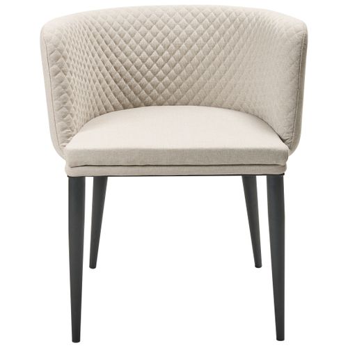 Lot De 2 Chaises De Jardin Limasson Tissu Beige