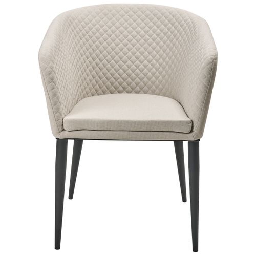 Lot De 2 Chaises De Jardin Curgos Tissu Beige