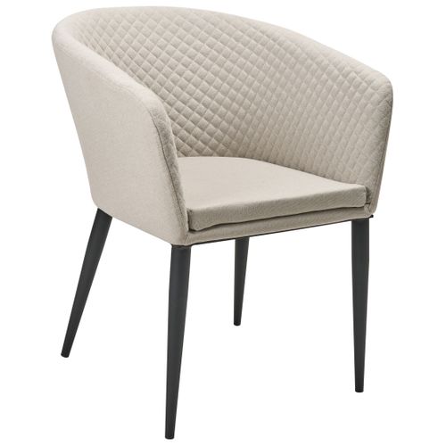 Lot De 2 Chaises De Jardin Curgos Tissu Beige