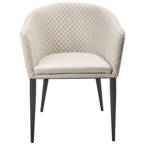 Lot De 2 Chaises De Jardin Tuluni Tissu Beige