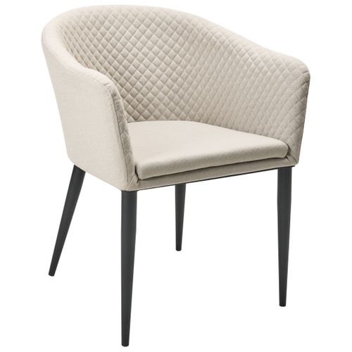 Lot De 2 Chaises De Jardin Tuluni Tissu Beige