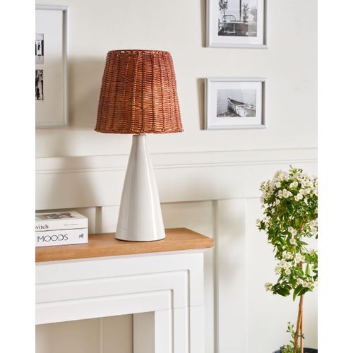 Lampe à Poser Maduru Céramique Blanc