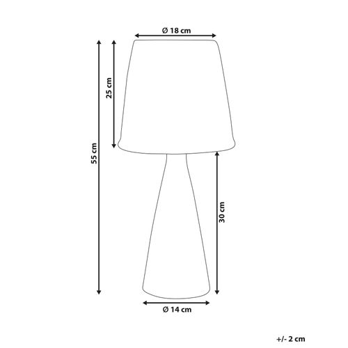 Lampe à Poser Maduru Céramique Blanc