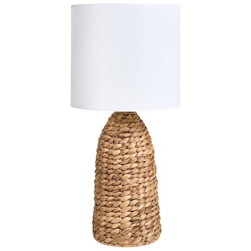 Lampe à Poser Mahaweli Fibre De Jacinthe D'eau Naturel