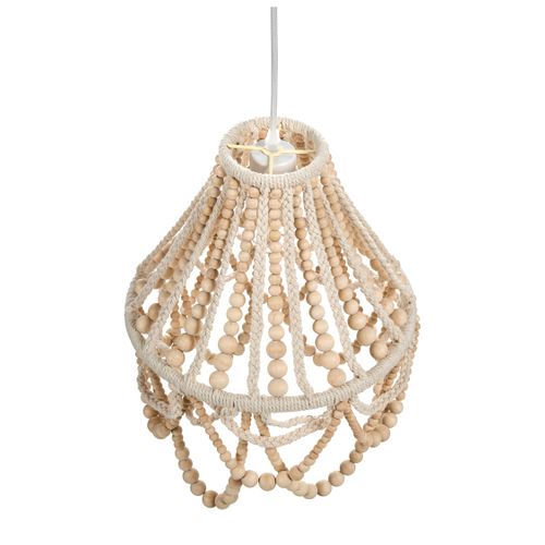 Lustre Menik Bois Marron Clair