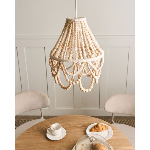 Lustre Menik Bois Marron Clair