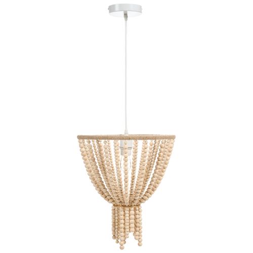 Lustre Pusweli Bois Marron Clair